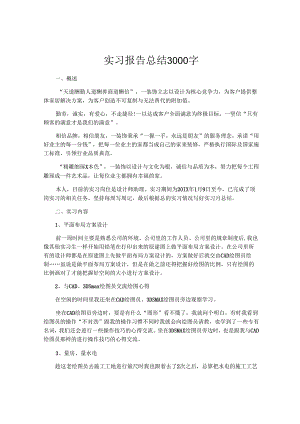 实习报告总结3000字.docx