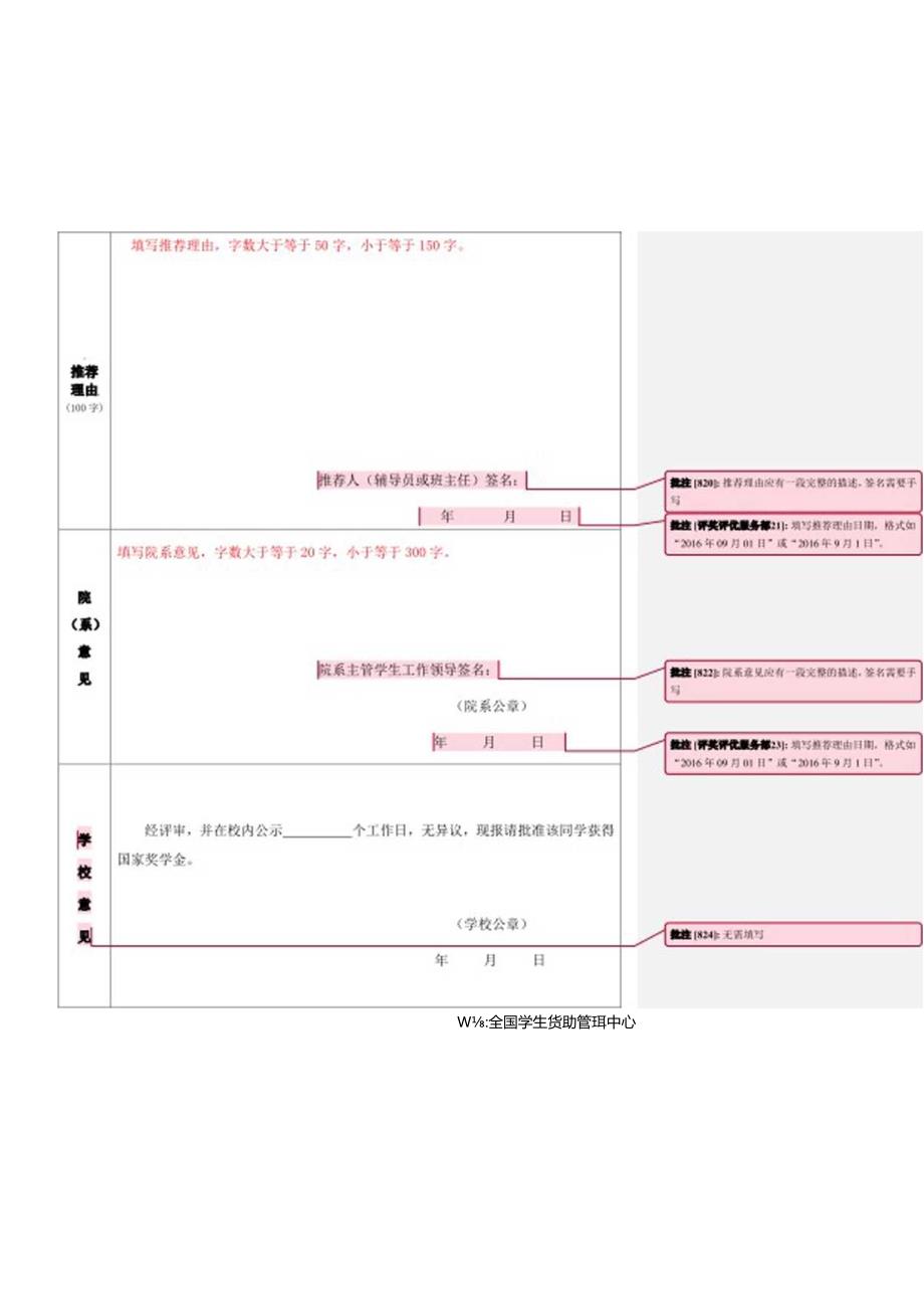 学年国家奖学金申请审批表.docx_第2页