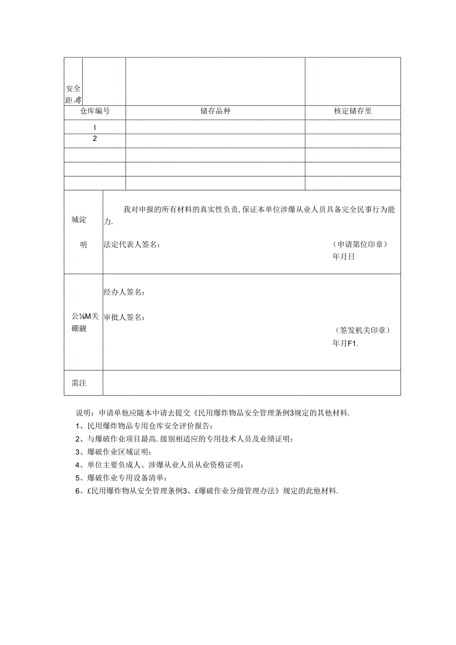 《爆破作业单位许可证》（非营业性）申请表.docx_第2页