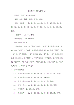 形声字知识复习.docx