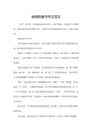 徐闻的春节作文范文.docx