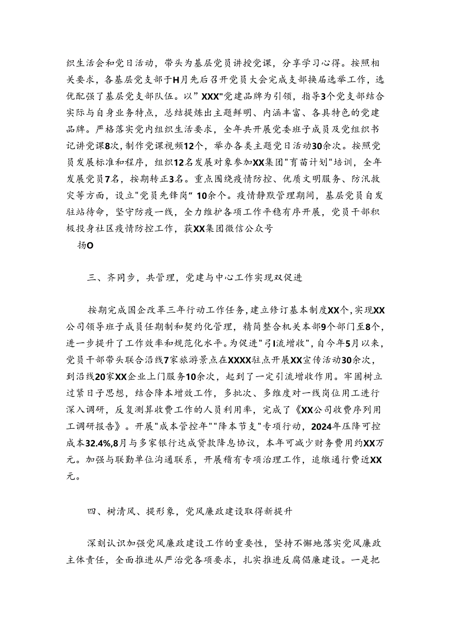 国企党委2024-2025年度党建工作述职报告.docx_第2页