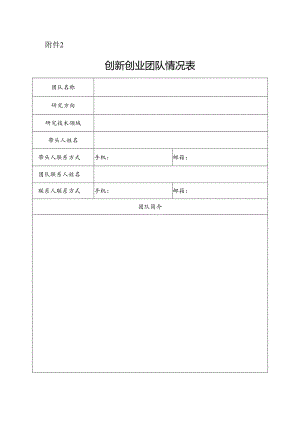 揭榜团队情况表.docx