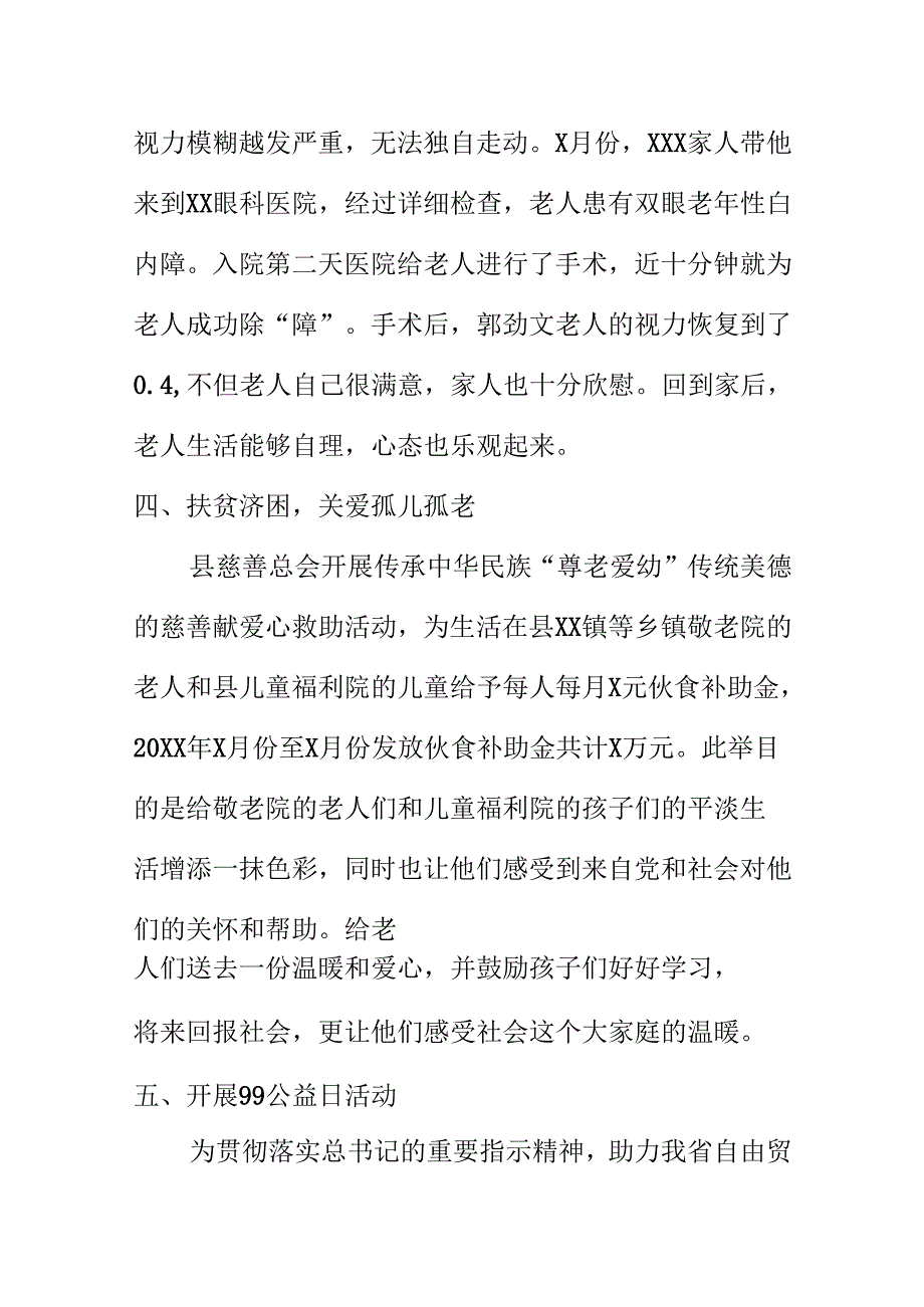 20XX年县慈善总会工作新亮点总结.docx_第3页