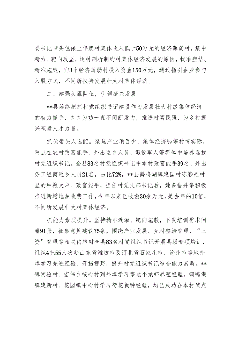 在2024年全市发展壮大村级集体经济现场推进会上的汇报发言.docx_第2页