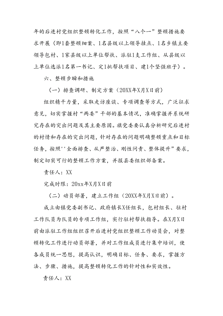 后进村x村党支部整顿工作实施方案.docx_第2页