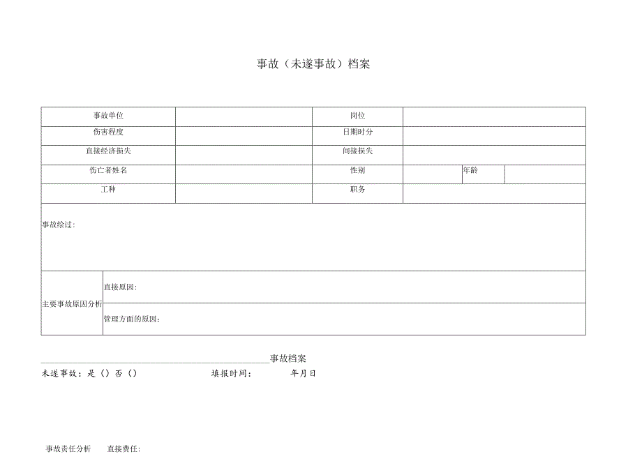 XX物业服务有限公司事故（未遂事故）档案（2024年）.docx_第2页