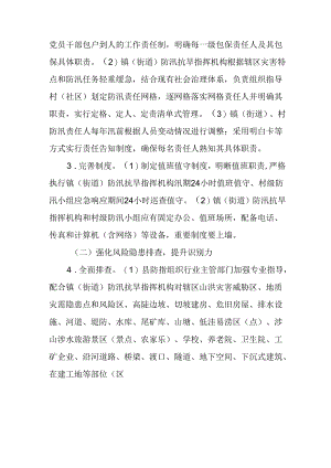 2024年基层防汛抗旱应急能力标准化建设工作方案.docx
