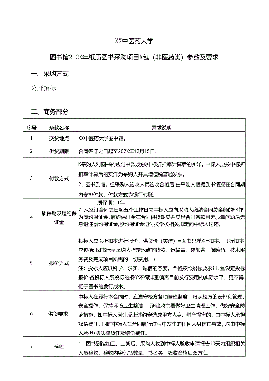 XX中医药大学关于为我校图书馆202X年纸质图书采购项目X包(非医药类)组织咨询论证的公告(2024年).docx_第3页