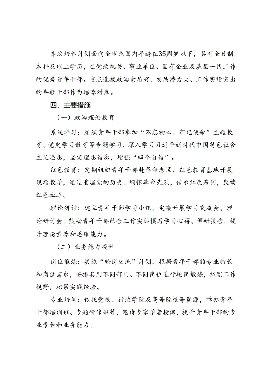 市“青年干部培养计划”实施方案.docx_第2页