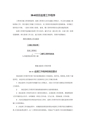 项目监理工作程序施工技术.docx
