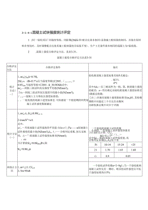 混凝土试块强度、砂浆试块强度的评定方法施工技术.docx