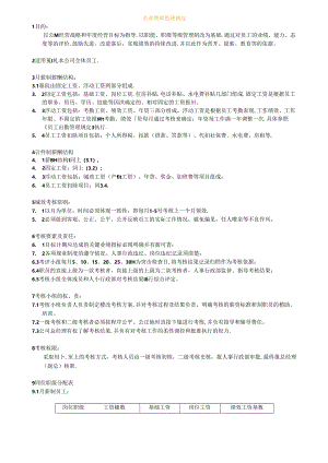 纺织企业绩效管理规定.docx