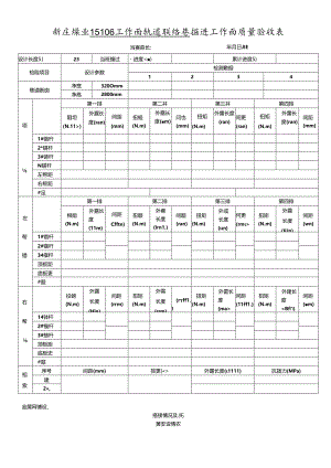 掘进工作面质量验收表.docx