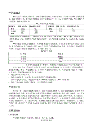 管理运筹学产品混合问题TJ公司坚果产品生产报告.docx