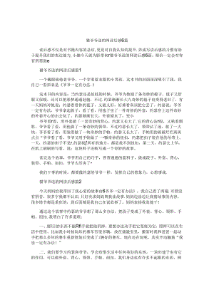 猫爷爷送的网读后感6篇.docx