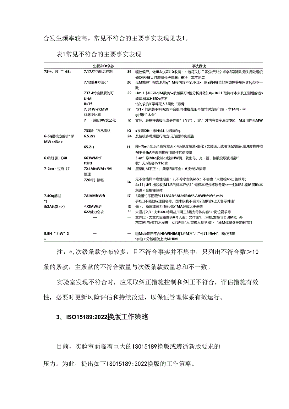 ISO15189换版后不符合项目对照分析及换版策略.docx_第2页