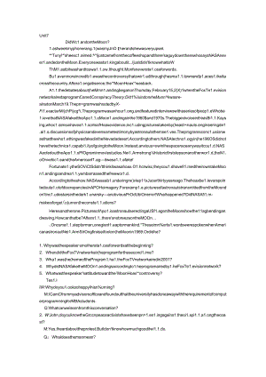 unit Did We Land on the Moon.docx