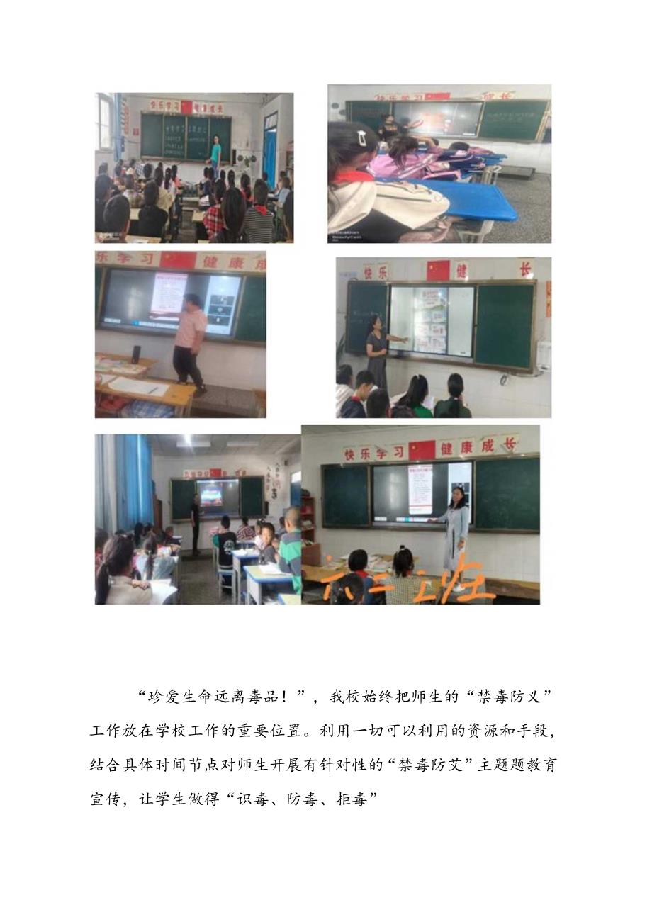 喜德县李子乡中心小学开展“6.26国际禁毒日“主题活动简报.docx_第2页