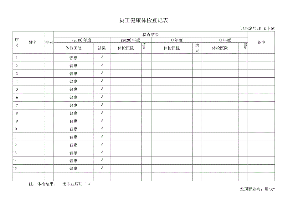 员工健康体检登记表4.1（科技有限公司）3.docx_第1页