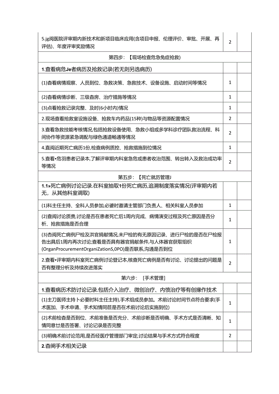医院评审现场准备实操医疗核心制度执行情况检查路径.docx_第3页