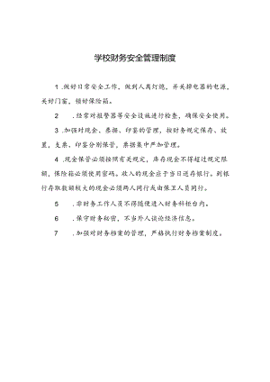 学校财务安全管理制度.docx
