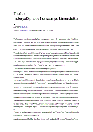 The life-history of Sphaceloma ampelinmn de Bary.docx