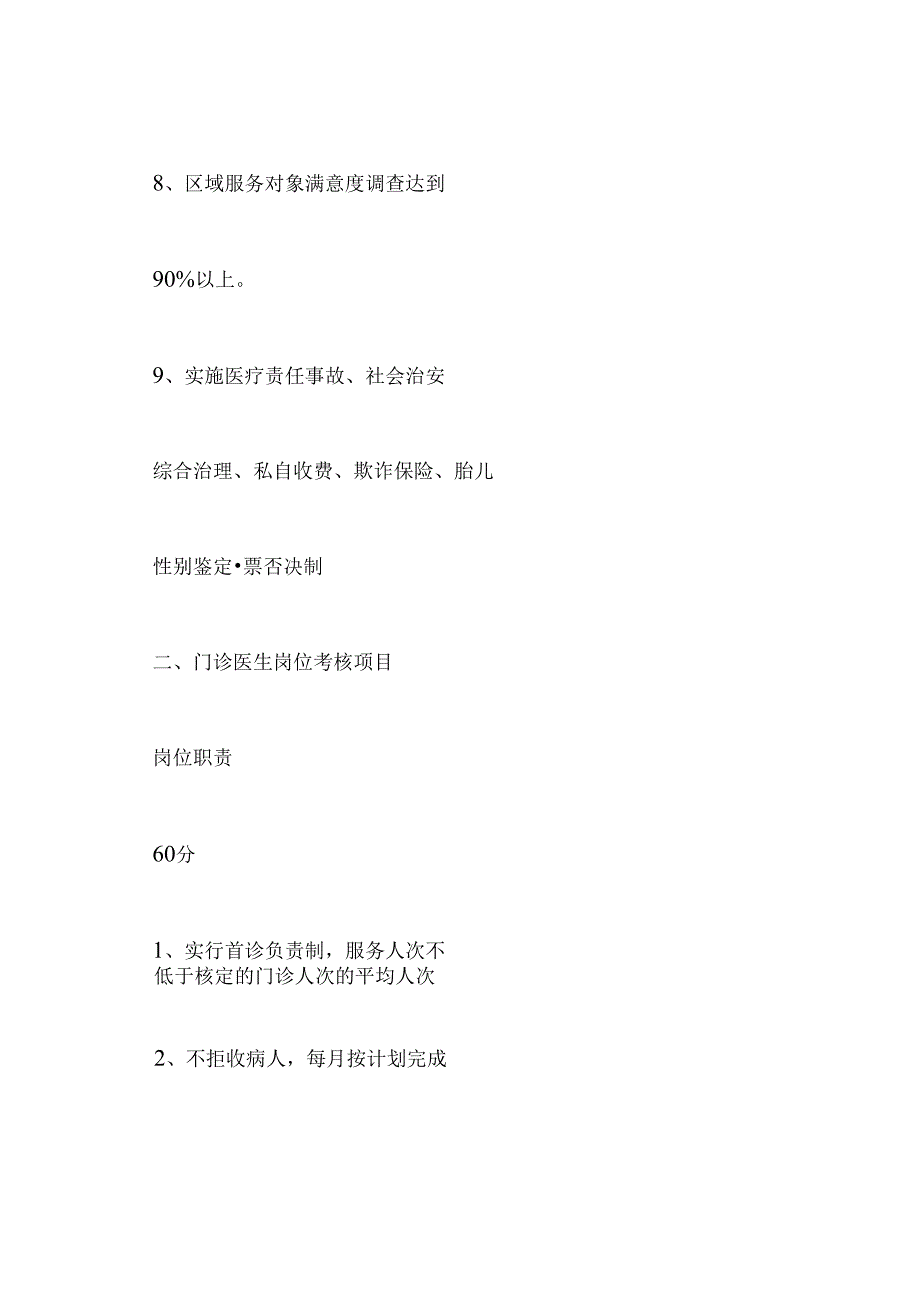 门诊医生绩效考核细则.docx_第3页