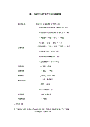 电器连锁企业往来款项的核算管理.docx