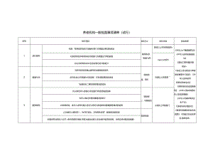 养老机构一般检查事项清单（试行）1-3-10.docx