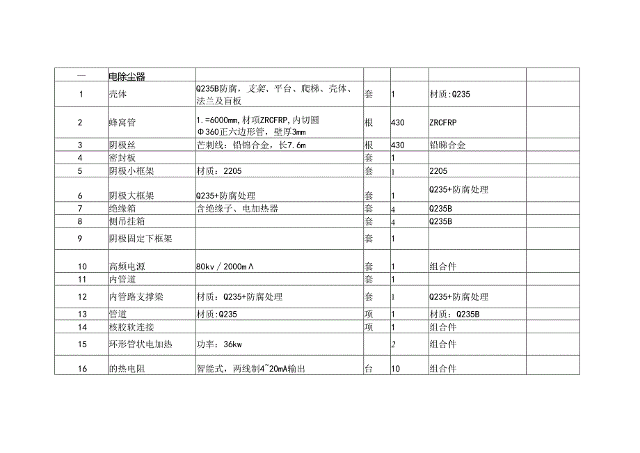 除尘设备报价.docx_第1页