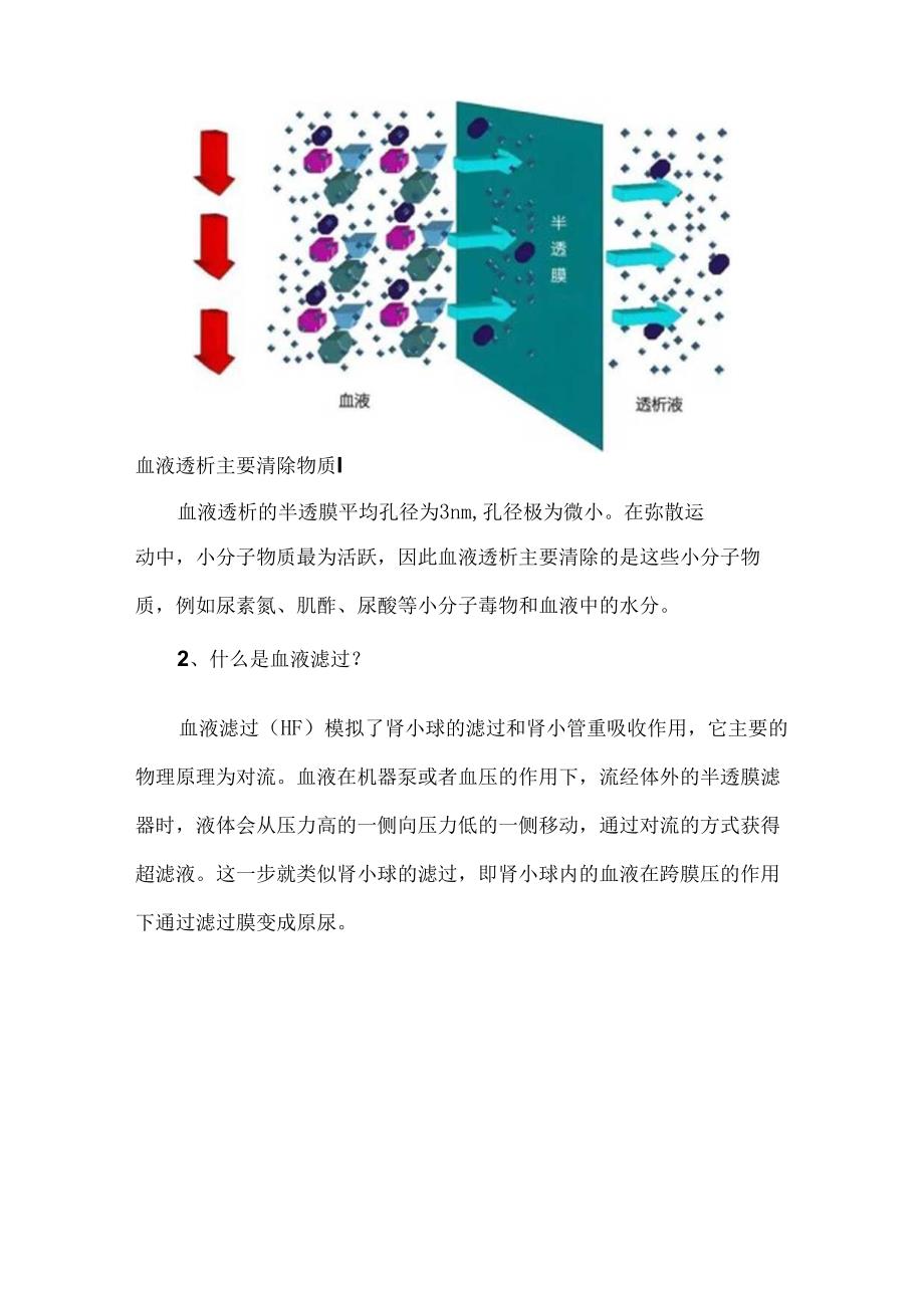 血液透析、血液滤过以及血液灌流的原理和作用.docx_第2页