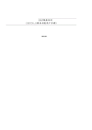 SAP入门教程_ChineseVersion.docx