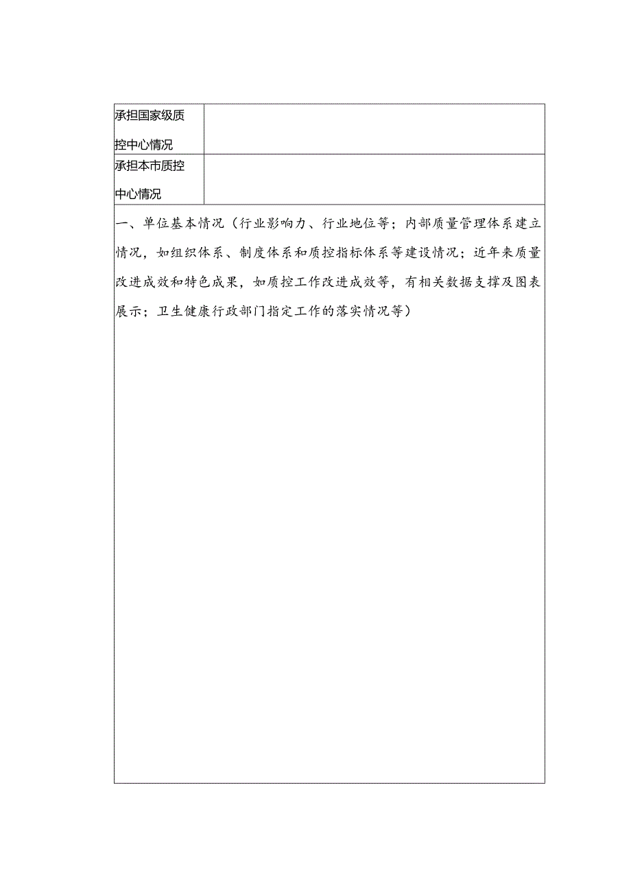 上海市医疗质量控制中心挂靠单位申请书.docx_第2页