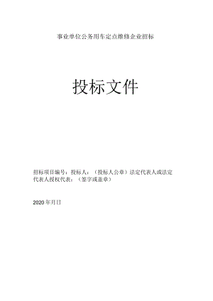 汽车维修服务方案技术.docx