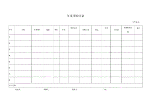 年度采购计划.docx