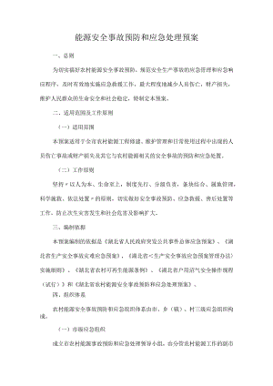 能源安全事故预防和应急处理预案.docx
