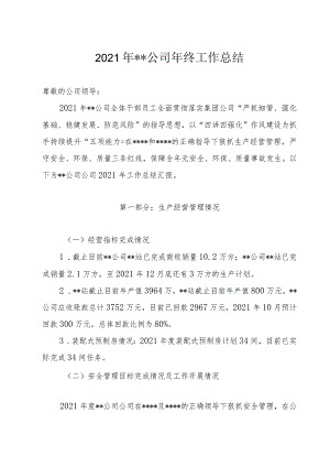 2021年公司年终总结.docx