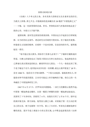 致敬功勋观后感.docx
