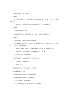 幼儿园小班社会优秀教学设计《输了也不哭》.docx
