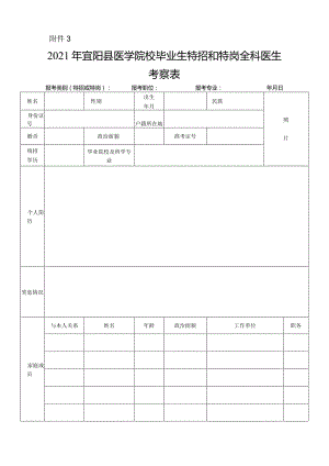 2013年涧西区公开招聘教师政审表.docx
