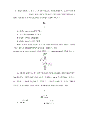 有界磁场典型习题.docx