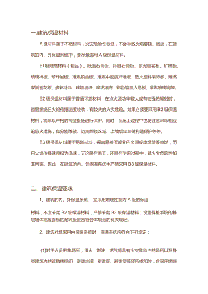 建筑保温应满足的技术要求.docx