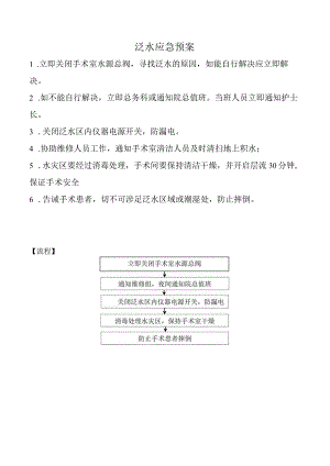 泛水应急预案.docx