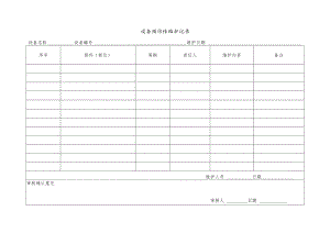 设备预防性维护记录.docx
