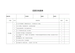 后厨日检查表.docx