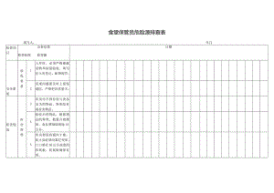 食堂保管员危险源排查表.docx