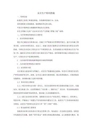 安全生产组织措施.docx