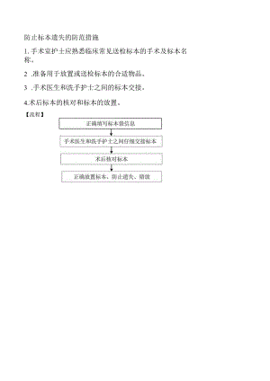 防止标本遗失的防范措施.docx