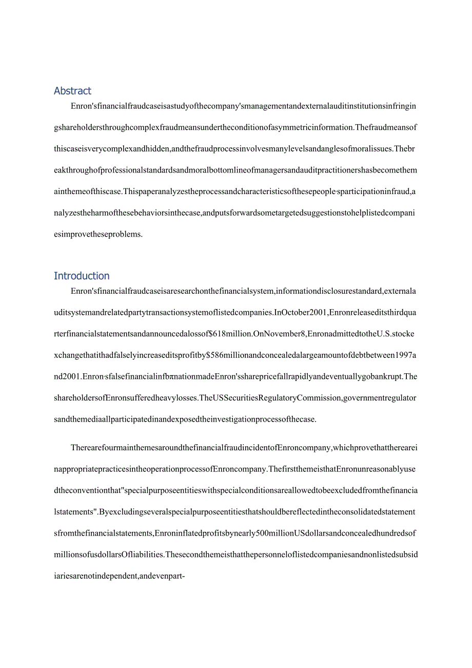 CaseStudyEnron'sfinancialfraudcase.docx_第3页